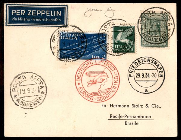 ITALIA / Colonie / Egeo / Aerogrammi