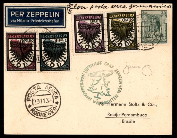 ITALIA / Colonie / Egeo / Aerogrammi