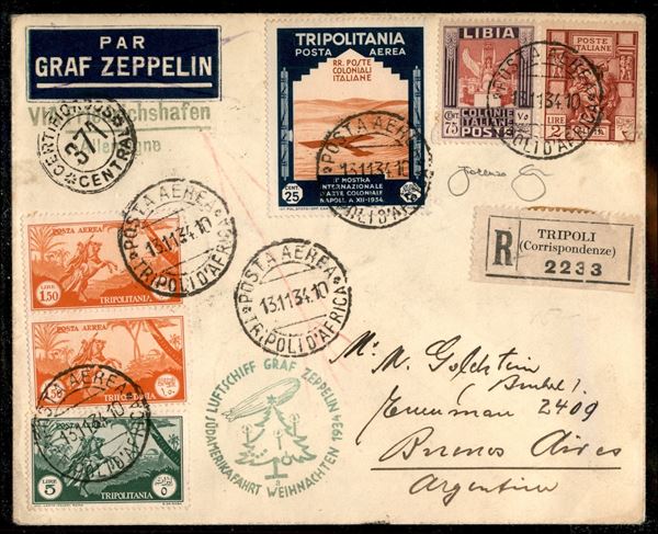 ITALIA / Colonie / Tripolitania / Aerogrammi
