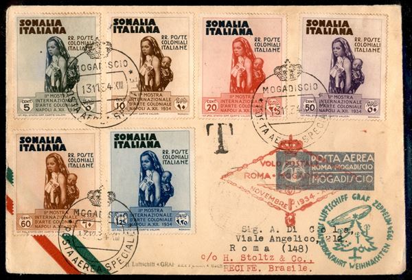 ITALIA / Colonie / Somalia / Aerogrammi
