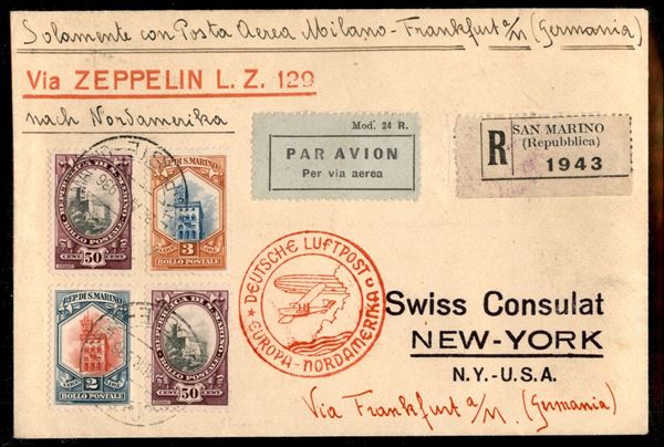 SAN MARINO / Aerogrammi