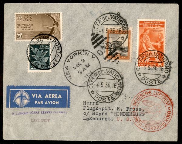 VATICANO / Aerogrammi