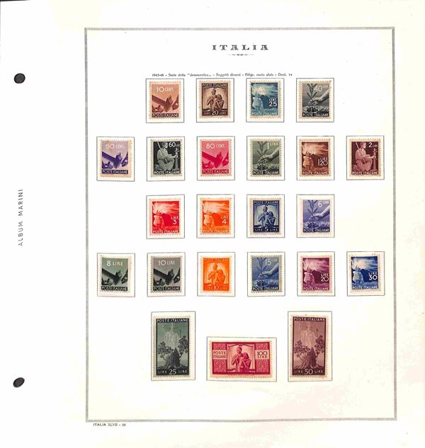 ITALIA / Repubblica / Posta ordinaria