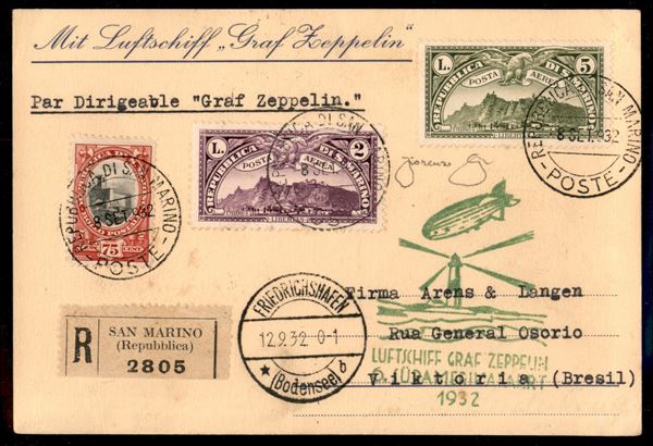 SAN MARINO / Aerogrammi