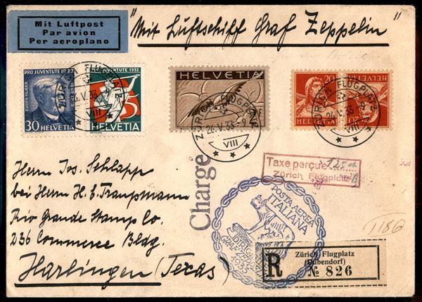 SVIZZERA / Aerogrammi