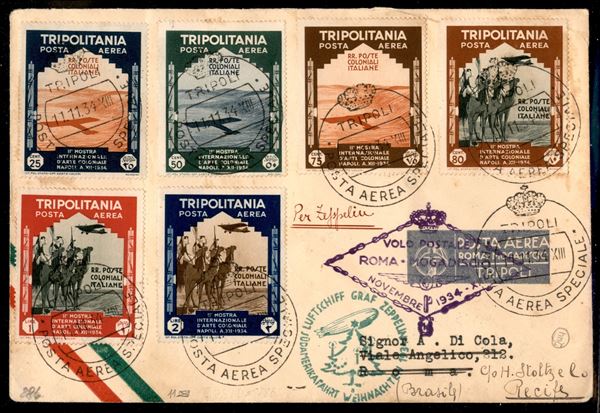 ITALIA / Colonie / Tripolitania / Aerogrammi