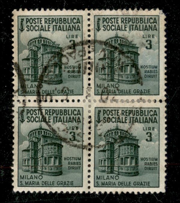 ITALIA / RSI / Definitivi / Posta ordinaria