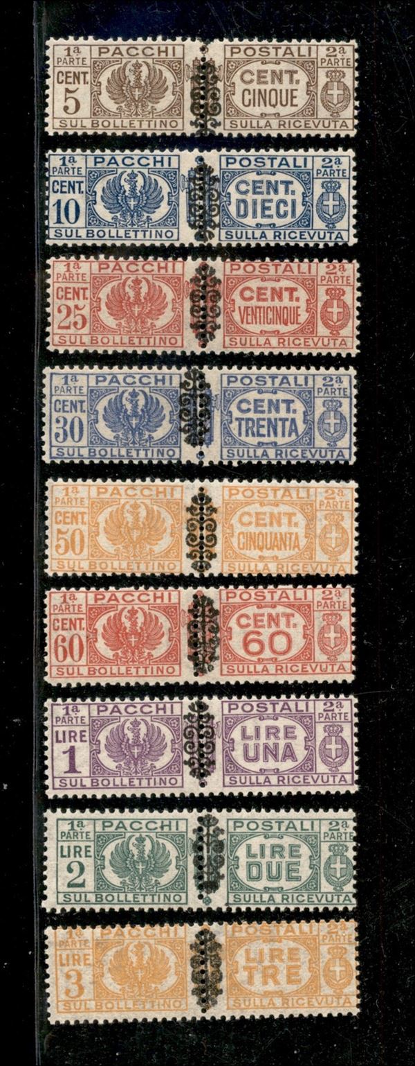 ITALIA / Luogotenenza / Pacchi postali