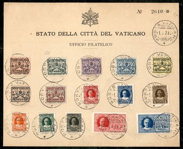 VATICANO / Posta ordinaria