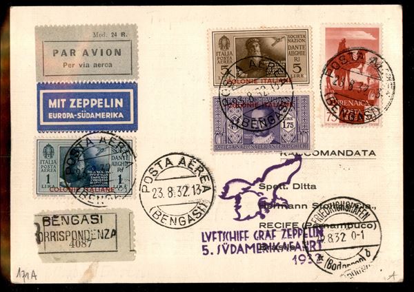 ITALIA / Colonie / Egeo / Aerogrammi