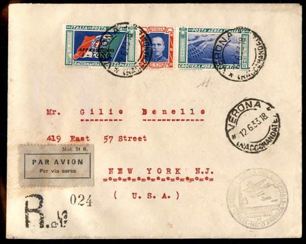 ITALIA / Regno / Vittorio Emanuele III / Aerogrammi