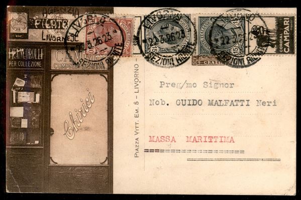 ITALIA / Regno / Vittorio Emanuele III / Francobolli pubblicitari