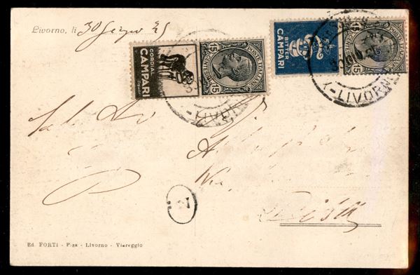 ITALIA / Regno / Vittorio Emanuele III / Francobolli pubblicitari