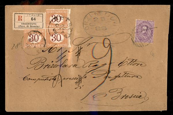 ITALIA / Regno / Vittorio Emanuele II / Segnatasse