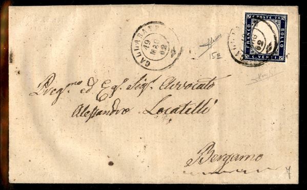 ITALIA / Antichi Stati Italiani / Sardegna / Posta ordinaria