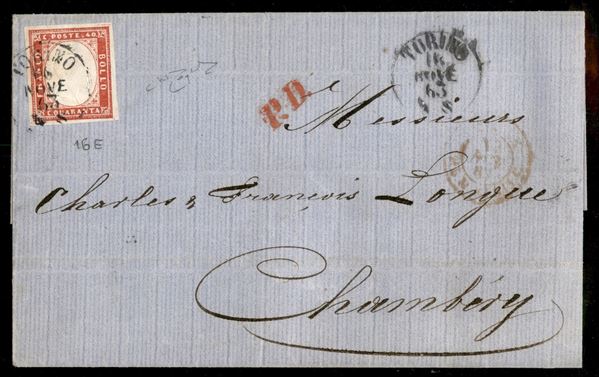 ITALIA / Antichi Stati Italiani / Sardegna / Posta ordinaria