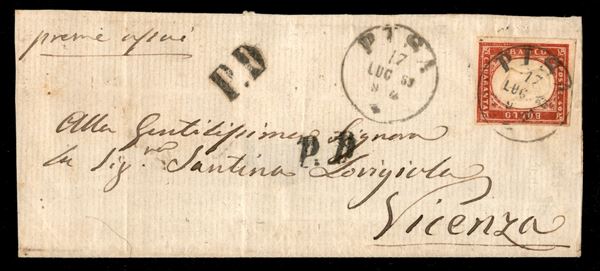 ITALIA / Antichi Stati Italiani / Sardegna / Posta ordinaria