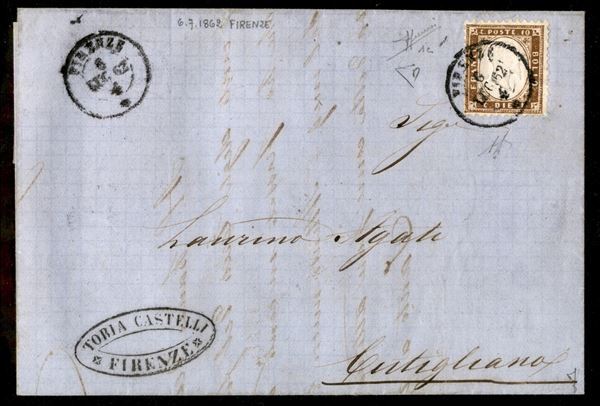 ITALIA / Regno / Vittorio Emanuele II / Posta ordinaria