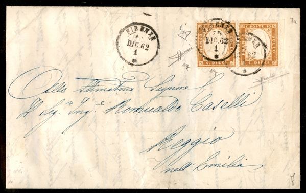 ITALIA / Regno / Vittorio Emanuele II / Posta ordinaria