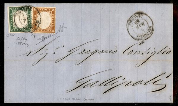 ITALIA / Regno / Vittorio Emanuele II / Posta ordinaria