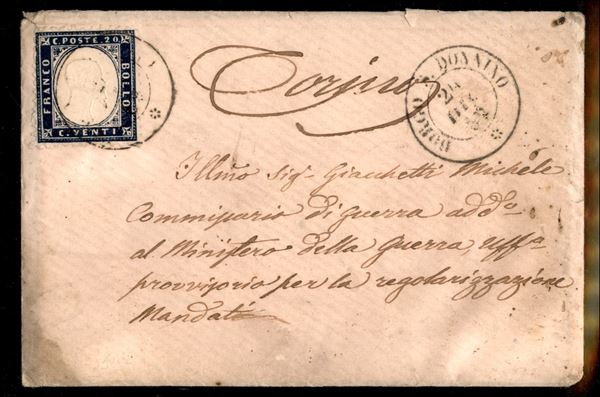 ITALIA / Regno / Vittorio Emanuele II / Posta ordinaria