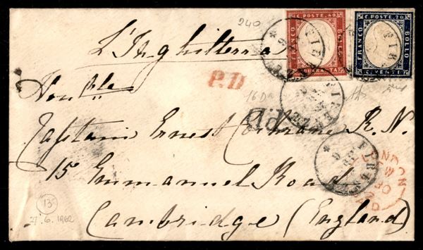 ITALIA / Regno / Vittorio Emanuele II / Posta ordinaria