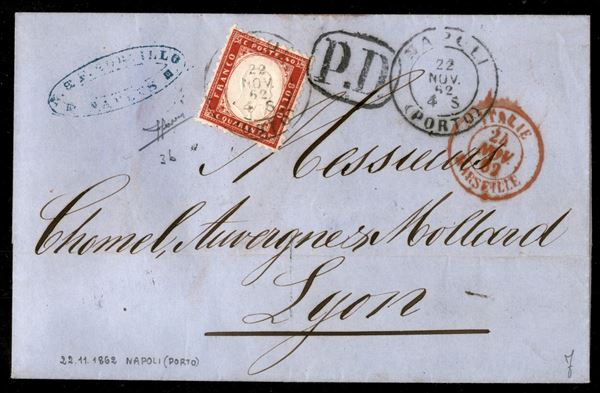 ITALIA / Regno / Vittorio Emanuele II / Posta ordinaria