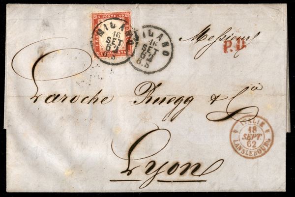 ITALIA / Regno / Vittorio Emanuele II / Posta ordinaria