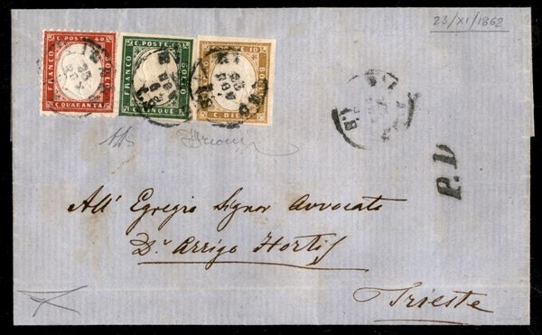 ITALIA / Regno / Vittorio Emanuele II / Posta ordinaria