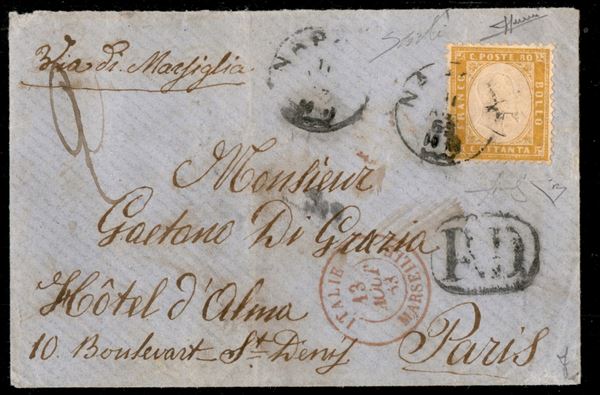 ITALIA / Regno / Vittorio Emanuele II / Posta ordinaria