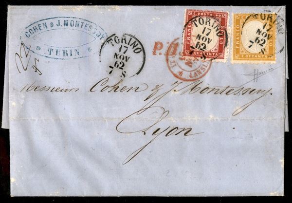 ITALIA / Regno / Vittorio Emanuele II / Posta ordinaria