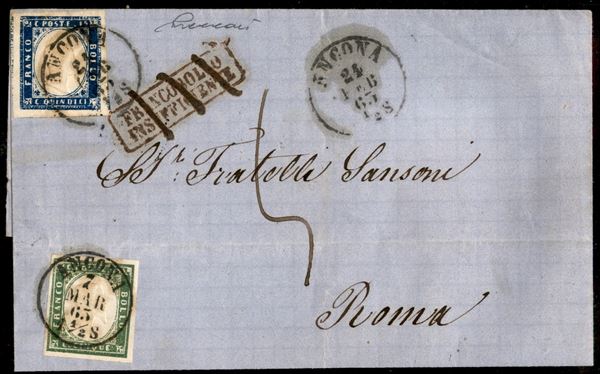 ITALIA / Regno / Vittorio Emanuele II / Posta ordinaria