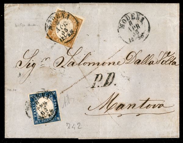 ITALIA / Regno / Vittorio Emanuele II / Posta ordinaria