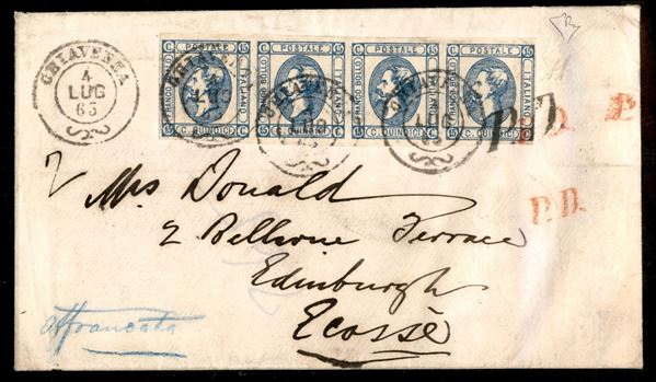 ITALIA / Regno / Vittorio Emanuele II / Posta ordinaria