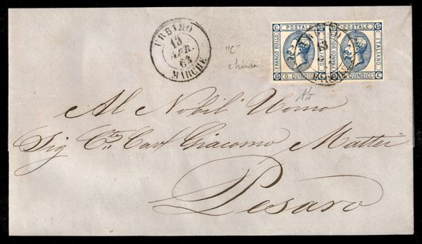 ITALIA / Regno / Vittorio Emanuele II / Posta ordinaria