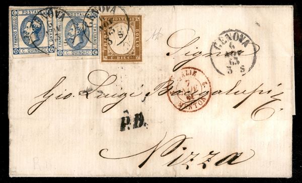 ITALIA / Regno / Vittorio Emanuele II / Posta ordinaria