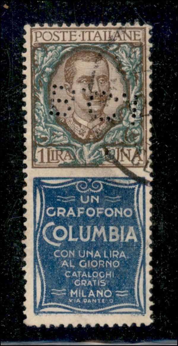 ITALIA / Regno / Vittorio Emanuele III / Francobolli pubblicitari