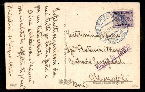 ITALIA / Regno / Vittorio Emanuele III / Segnatasse