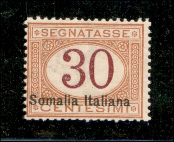 ITALIA / Colonie / Somalia / Segnatasse
