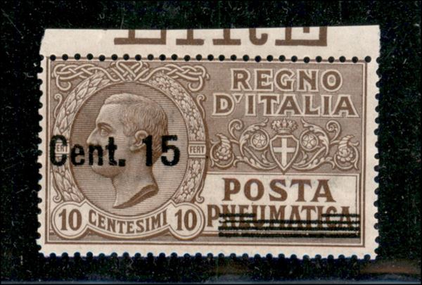 ITALIA / Regno / Vittorio Emanuele III / Posta Pneumatica