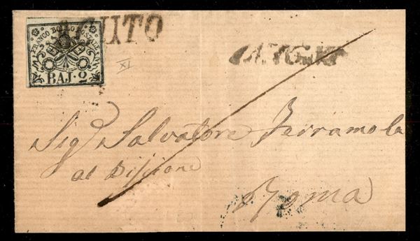 ITALIA / Antichi Stati Italiani / Stato pontificio / Posta ordinaria