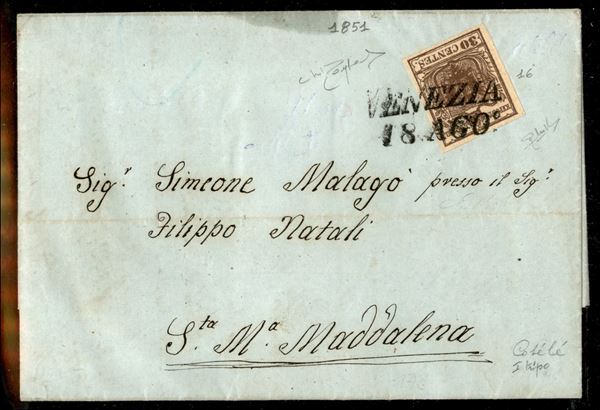 ITALIA / Antichi Stati Italiani / Lombardo Veneto / Posta ordinaria