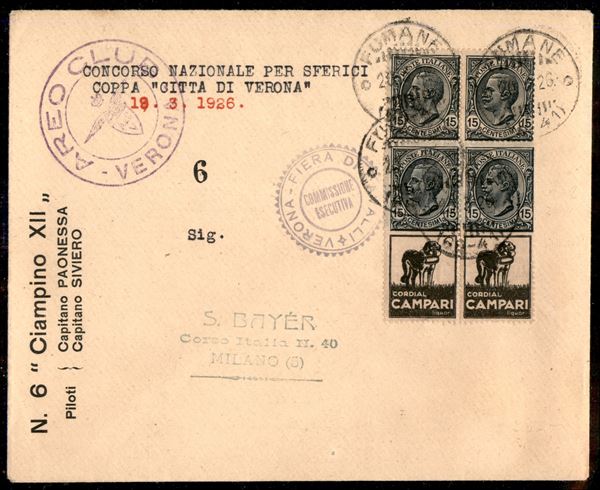 ITALIA / Regno / Vittorio Emanuele III / Posta aerea