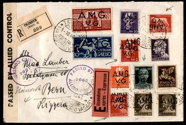 ITALIA / Trieste  / Trieste AMG VG / Posta ordinaria