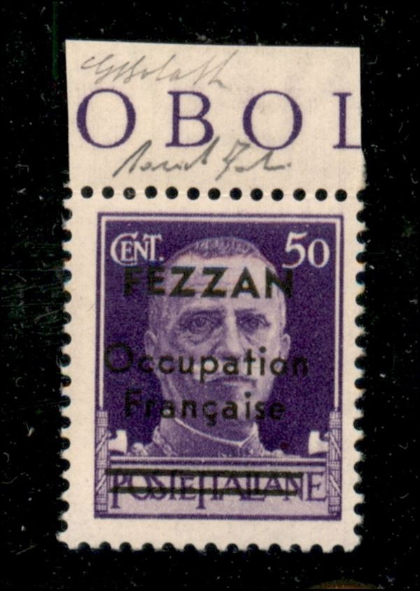 ITALIA / Occupazioni straniere delle colonie / Occupazione Francese / Fezzan / Posta ordinaria