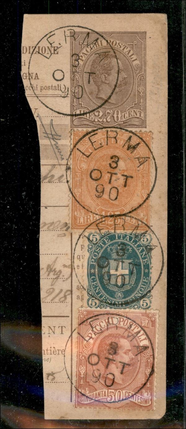 ITALIA / Regno / Umberto I / Pacchi postali