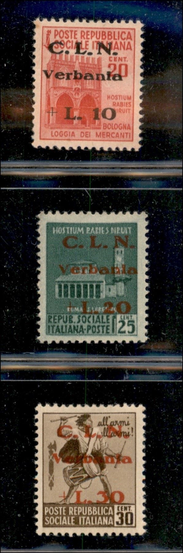 ITALIA / C.L.N. / Verbania / Posta ordinaria