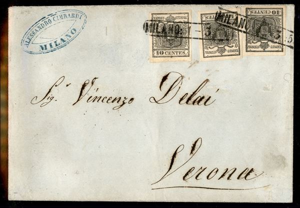 ITALIA / Antichi Stati Italiani / Lombardo Veneto / Posta ordinaria