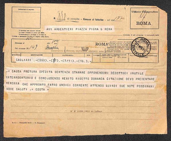 ITALIA / Regno / Vittorio Emanuele III / Posta ordinaria