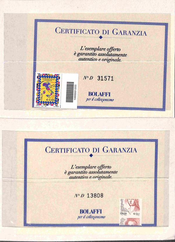 ITALIA / Repubblica / Posta ordinaria